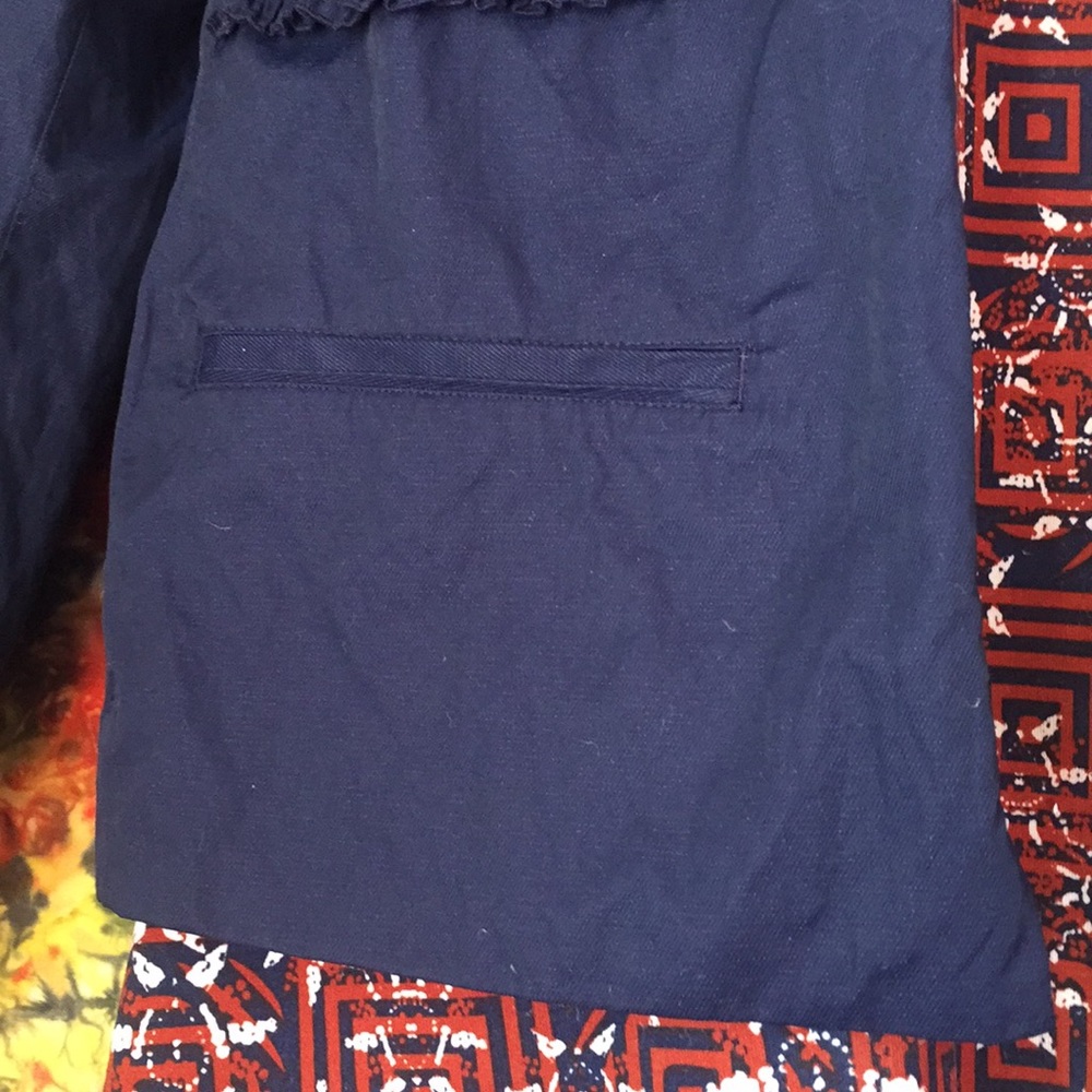 Chico’s Rouched Front Rachel Solid Midnight - Picture 5 of 8